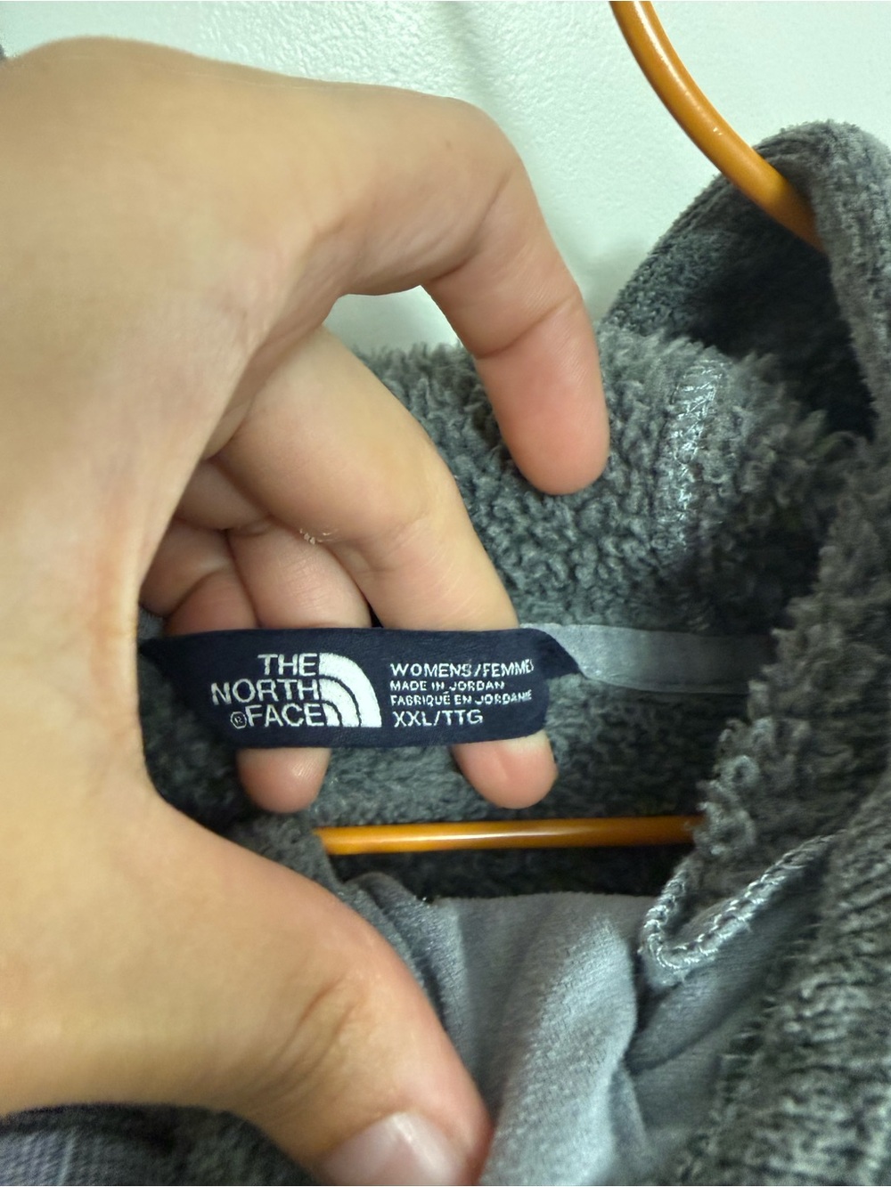 The North Face Women's Grey Crescent Hooded Pullover in size XXL - Picture 9 of 14